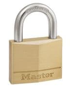 40mm Brass padlock with hardened steel shackle CLAM