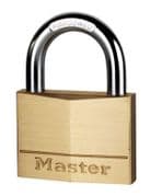 60mm Brass Padlock with Hardened Steel Shackle CLAM