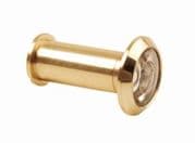 Brass 180 Degree Door Viewer -PREM- Brass base
