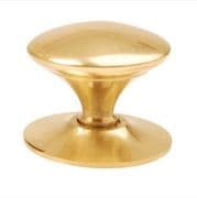 Brass Victorian 38mm Cupd Knob CONTRACT