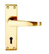 Brass Victorian Lever Lock Furniture - CONTRACT
