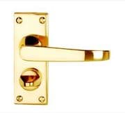 Brass Victorian Lever Privacy Furniture - CONTRACT