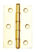 Electro Brass 76mm 1840 Steel Butt Hinge (Loose Pin)