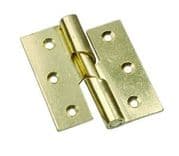 Electro Brass 76mm Rising Butt Hinge (Right Handed)