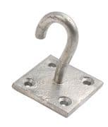 Galvanised Chain Hook on Plate 511 Pattern - Boxed