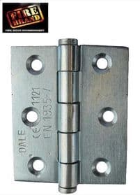 Hinges B/Zinc Class 7 75x50x2.2 (1.5PRS) Comes With Intumescent Plates