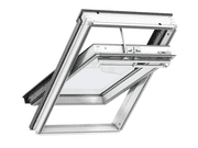 VELUX WHITE PAINTED Electric Centre-Pivot Roof Window GGL