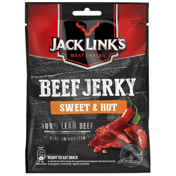 JACK LINKS BEEF JERKY SWEET & HOT
