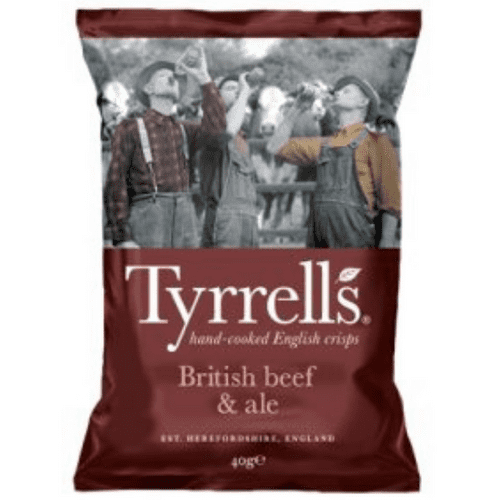 TYRRELLS BRITISH BEEF & ALE