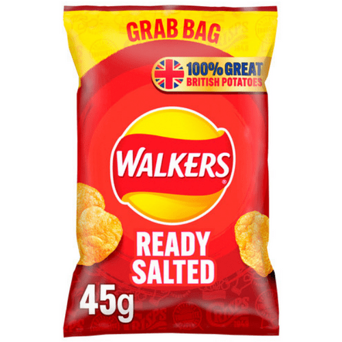 WALKERS GRAB BAG READY SALTED