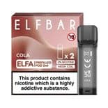 Elf Bar Elfa  - Cola- 2ml Pre-filled Pods x2 (Pack)