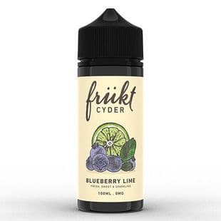 FRUKT CYDER Blueberry Lime E-Liquid 100ml 0mg