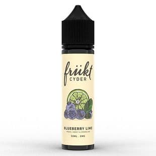 FRUKT CYDER Blueberry Lime E-Liquid 50ml 0mg