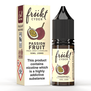 Frukt Cyder Salt - Passionfruit 10ml Nic Salt E-liquid