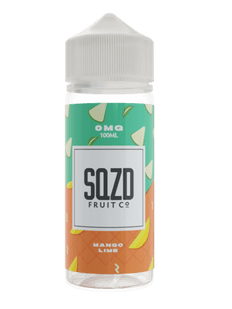 SQZD Fruit Co - Mango Lime E-liquid 120ML Shortfill