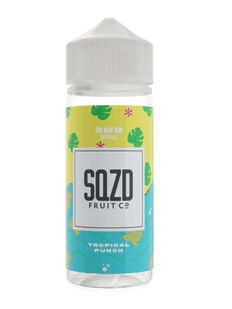 SQZD Fruit Co - Tropical Punch E-liquid 120ML Shortfill