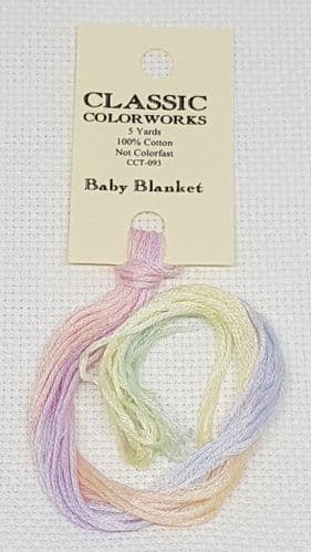 Baby Blanket Classic Colorworks CCT-093