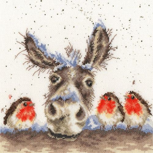 Bothy Threads Christmas Donkey - Hannah Dale cross stitch kit