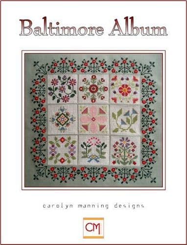 Carolyn Manning Designs Baltimore Album printed cross stitch chart