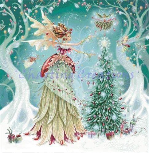 Charting Creations Christmas Fairy Magic printed cross stitch chart