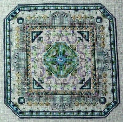Chatelaine Mini Mandala Mystery 01 cross stitch chart