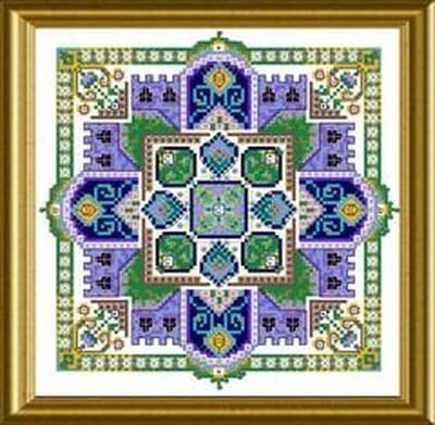 Chatelaine Mini Mandala Mystery 04 cross stitch chart