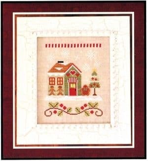 Country Cottage Needleworks Gingerbread Emporium - Santa's Village cross stitch chart