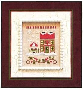 Country Cottage Needleworks Hot Cocoa Cafe - Santa's Village cross stitch chart