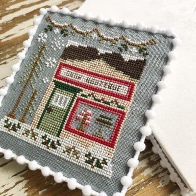 Country Cottage Needleworks Snow Boutique - Snow Village cross stitch chart
