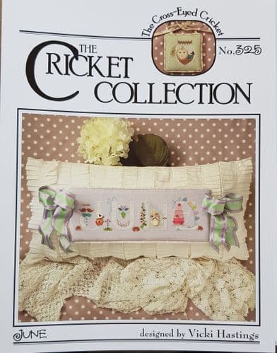 Cricket Collection June cross stitch chart