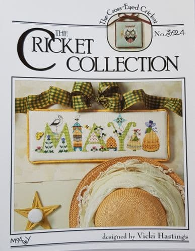 Cricket Collection May cross stitch chart