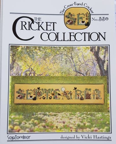 Cricket Collection September cross stitch chart