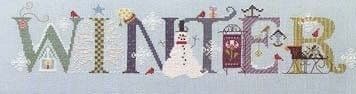 Cricket Collection Winter cross stitch chart