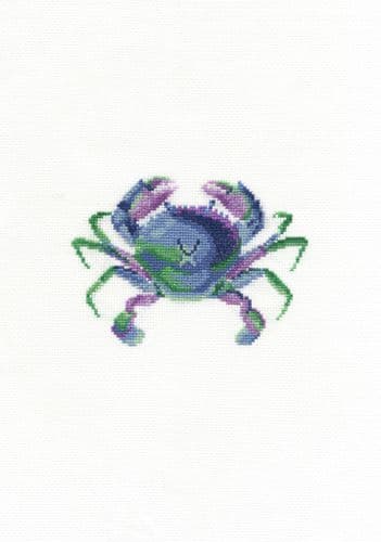 DMC Colourful Crab cross stitch kit