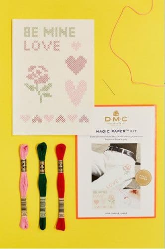 DMC Love Collection Cross Stitch Magic Paper Kit
