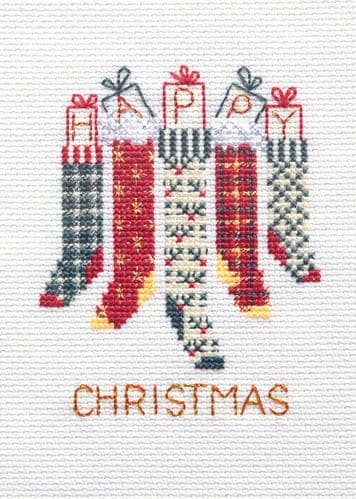 Derwentwater Designs Christmas Stockings cross stitch kit