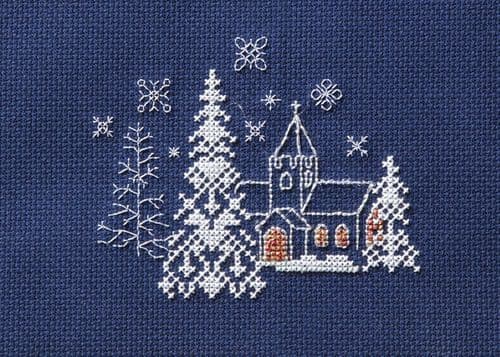 Derwentwater Designs Let it Snow cross stitch kit
