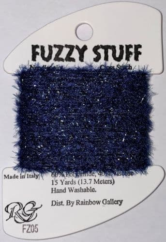 FZ05 - Navy Blue Fuzzy Stuff Rainbow Gallery