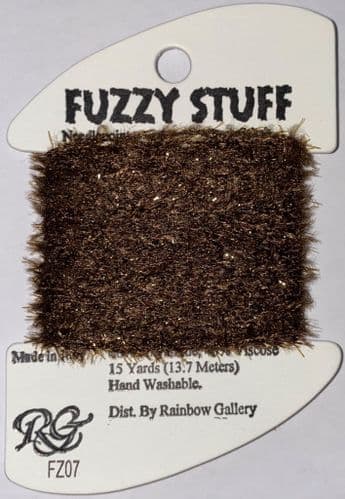 FZ07 - Dark Brown Fuzzy Stuff Rainbow Gallery