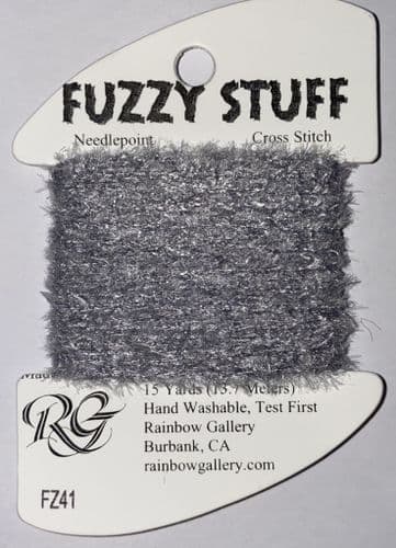 FZ41 - Dark Pearl Grey Fuzzy Stuff Rainbow Gallery