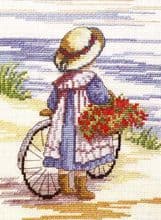 Faye Whittaker Flowers For Home cross stitch kit