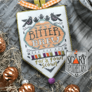 Hands on Design Bitter Brew Scary Apothecary Series cross stitch chart