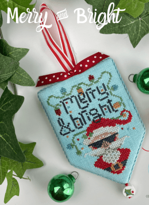Hands on Design Merry and Bright - Secret Santa Series cross stitch chart