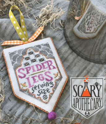 Hands on Design Spider Legs  Scary Apothecary Series cross stitch chart