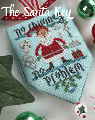 Hands on Design The Santa Key - Secret Santa Series cross stitch chart