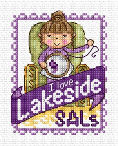 Lakeside Needlecraft I Love Lakeside SALs free PDF cross stitch chart