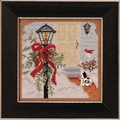 Mill Hill Christmas Welcome beaded cross stitch kit
