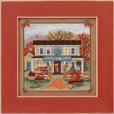 Mill Hill Country Store beaded cross stitch kit