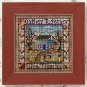 Mill Hill Gather Together beaded cross stitch kit