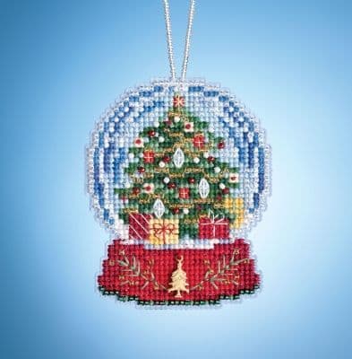Mill Hill Globe Christmas Tree beaded cross stitch kit